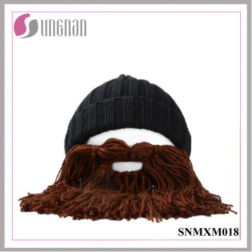 Chapeau barbu acrylique tricoté à la main européenne et américaine drôle (SNMXM018)